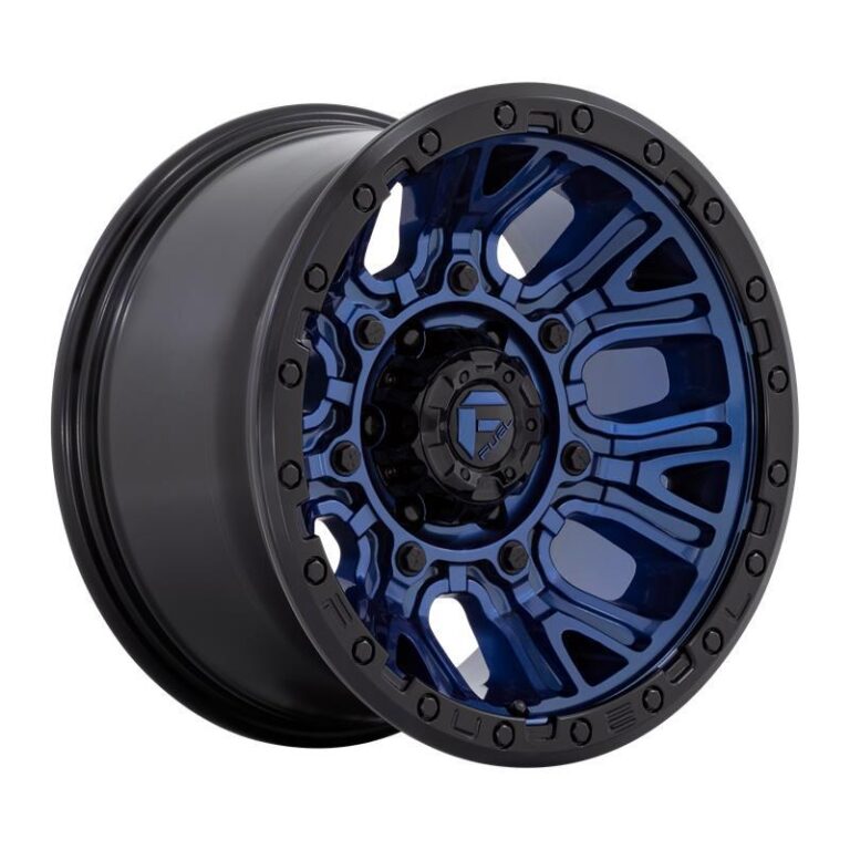 D827 TRACTION DARK BLUE W/ BLACK RING 9x17 6/139,7 ET1 CB106,1 60°