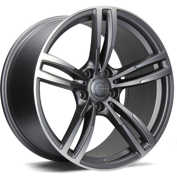 Diamond Matt Anthracite Front Polished 8,5x19 5/120 ET33 CB72,6 60°