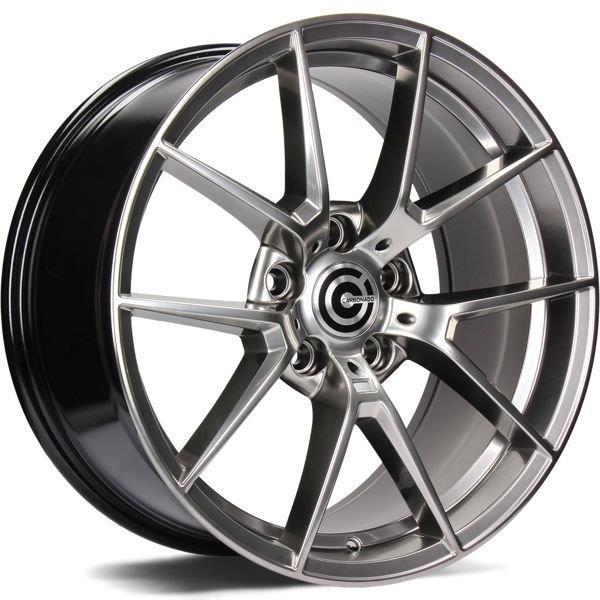 Spider Diamond Hyper Black 8,5x18 5/120 ET33 CB72,6 60°