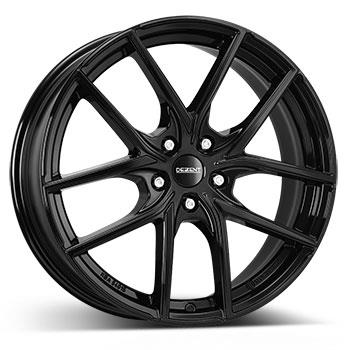 DEZENT TO black 7x17 5/108 ET50 CB63,4 60°