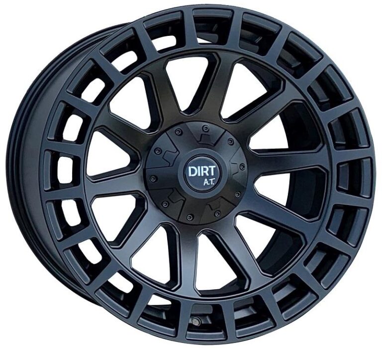 D76 Flatblack 9x17 6/135/139,7 ET20 CB106,1 60°