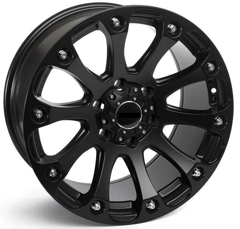 NN107 Flatblack 9x18 6/114,3 ET20 CB66,1 60°