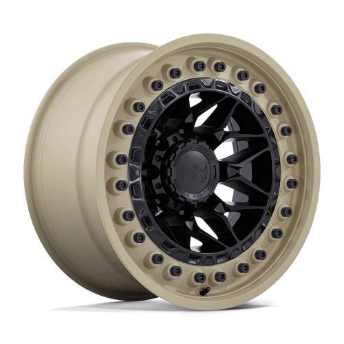ALPHA MATTE BLACK W/ SAND LIP 9x17 5/127 ET-12 CB71,5 60°