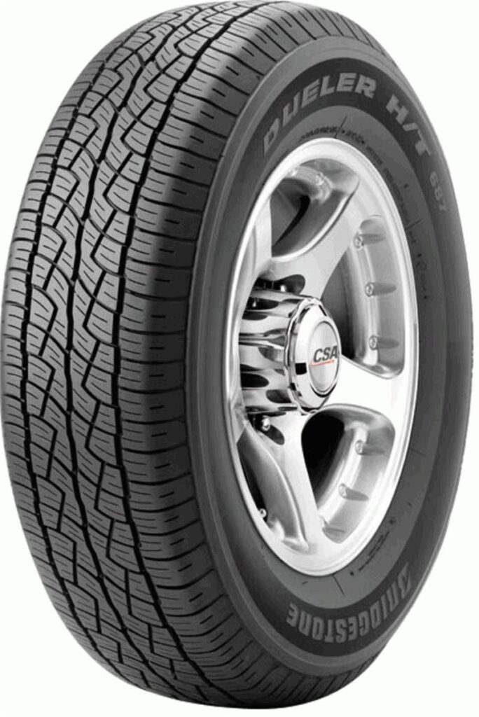 225/65R17 102H Bridgestone DUELER H/T 687