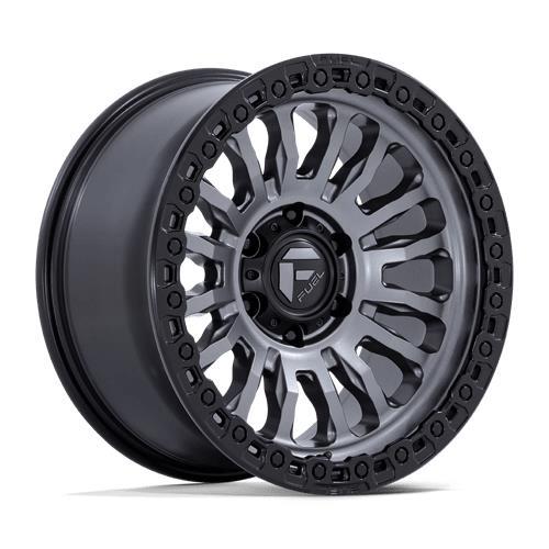 FC857 RINCON MATTE GUNMETAL W/ M-BLACK LIP 10x20 8/170 ET-18 CB125,1 60°