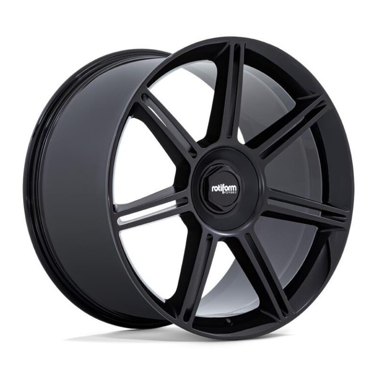 FRA GLOSS BLACK W/ M-BLACK SPOKES 10x22 5/130 ET56 CB71,5 60°