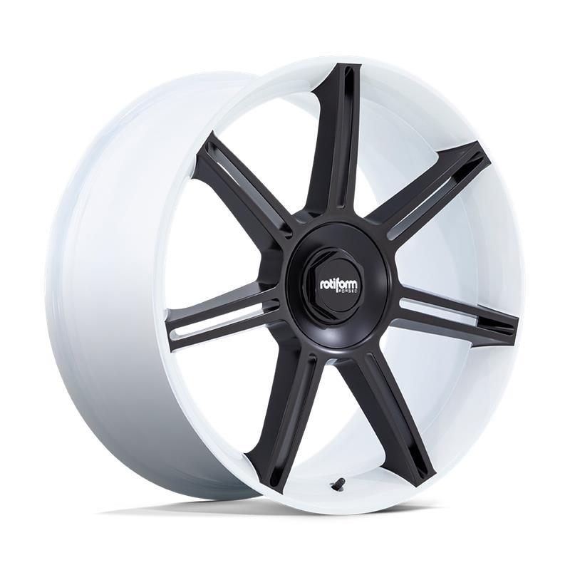 FRA GLOSS WHITE W/ M-BLACK SPOKES 10x22 5/130 ET56 CB71,5 60°