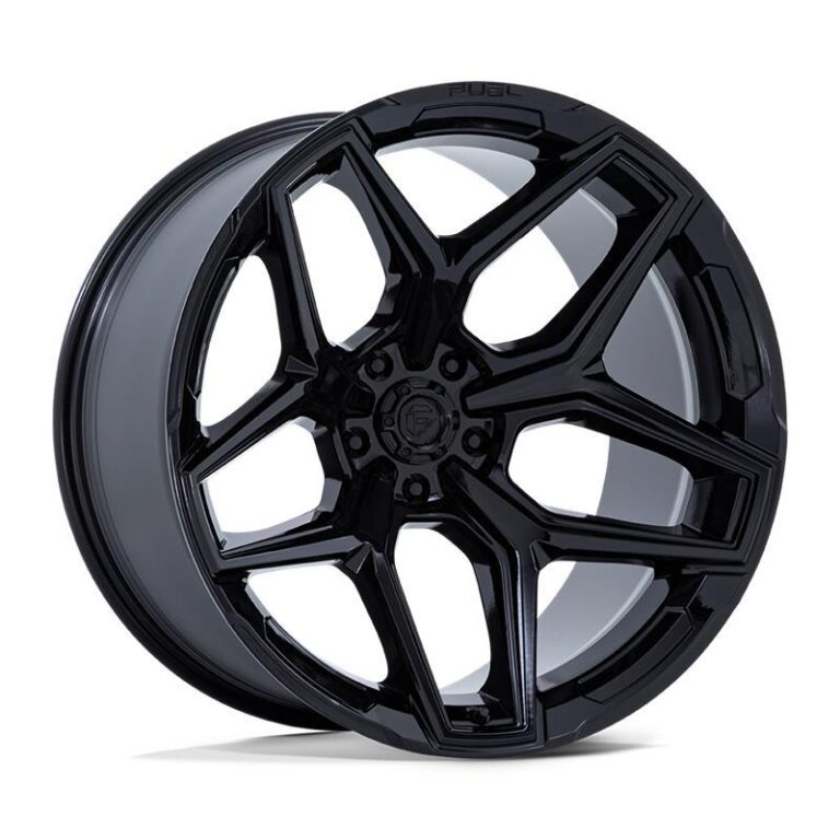 FLUX GLOSS BLACK 10x22 6/139,7 ET-18 CB106,1 60°