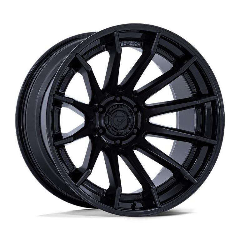 FC403 BURN MATTE BLACK W/ GLOSS BLACK LIP 12x24 5/127 ET-44 CB71,5 60°