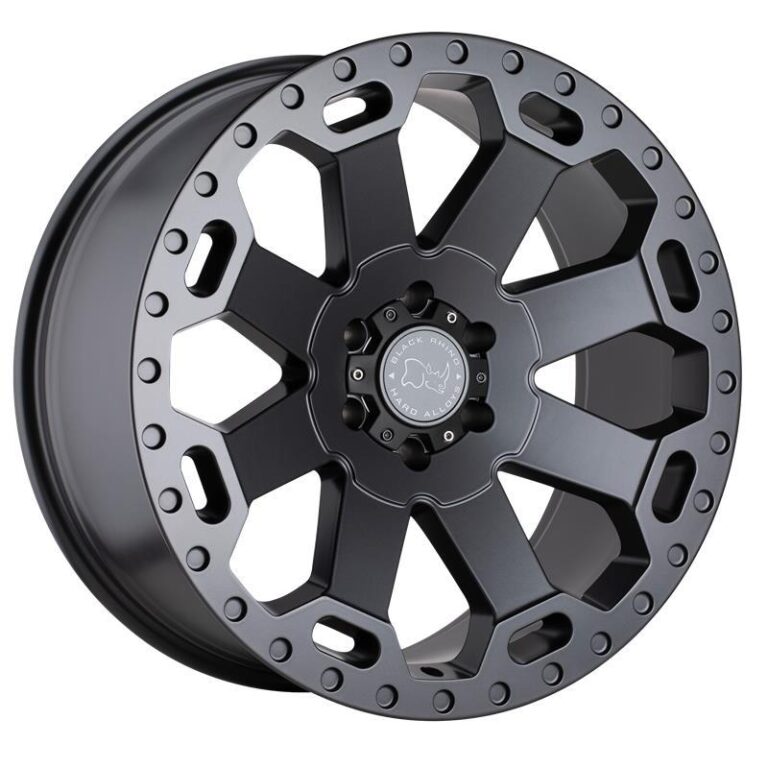 WARLORD MATTE GUNMETAL 9x17 5/127 ET-12 CB71,5 60°