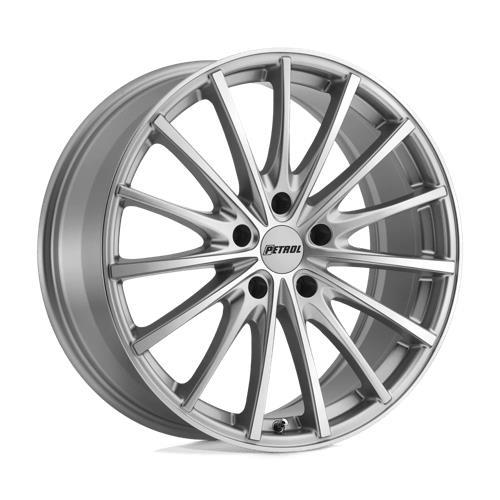 P3A SILVER W/ MACHINED CUT FACE 8x19 5/112 ET32 CB72,1 60°