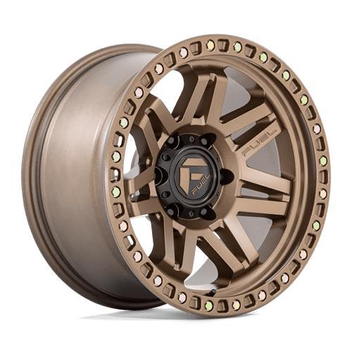 D811 SYNDICATE FULL MATTE BRONZE 9x17 5/127 ET-12 CB71,5 60°