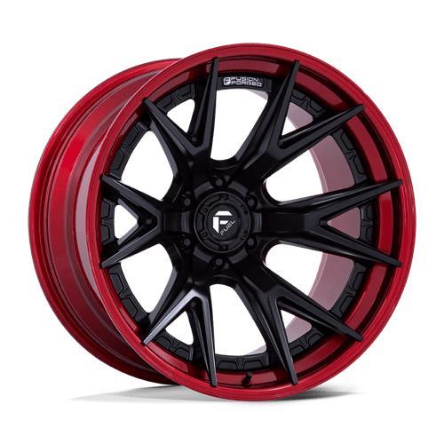 FC402 CATALYST MATTE BLACK W/ CANDY RED LIP 9x20 8/180 ET1 CB124,2 60°