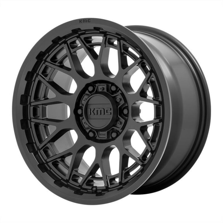 KM722 TECHNIC SATIN BLACK 9x18 5/127 ET18 CB71,5 60°