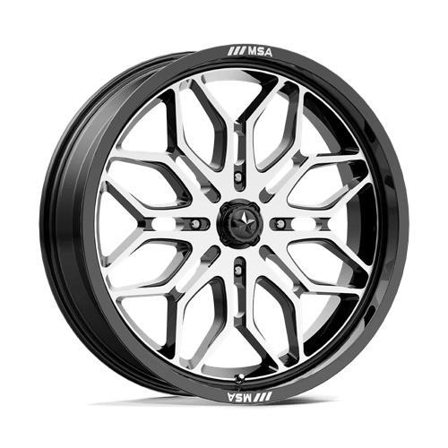 M47 SNIPER GLOSS BLACK MACHINED 7x18 4/110 ET10 CB86,0 60°