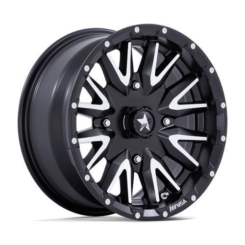 M49 CREED MATTE BLACK MACHINED 7x15 4/137 ET10 CB96,0 60°