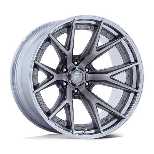 FC402 CATALYST PLATINUM W/ CHROME LIP 9x20 6/135 ET20 CB87,1 60°