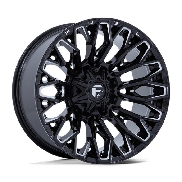 FC865 STRIKE GLOSS BLACK MILLED 12x22 8/180 ET-44 CB124,2 60°