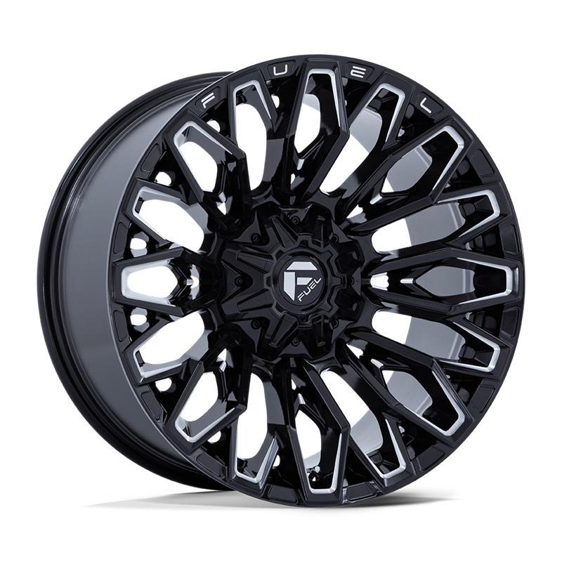 FC865 STRIKE GLOSS BLACK MILLED 12x22 8/180 ET-44 CB124,2 60°