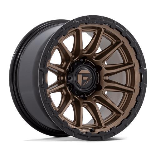 FC866 PISTON MATTE BRONZE W/ GLOSS BLACK LIP 8,5x17 6/139,7 ET25 CB106,1 60°