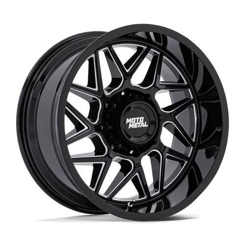 MO812 TURBINE GLOSS BLACK MILLED 9x20 6/135 ET1 CB87,1 60°