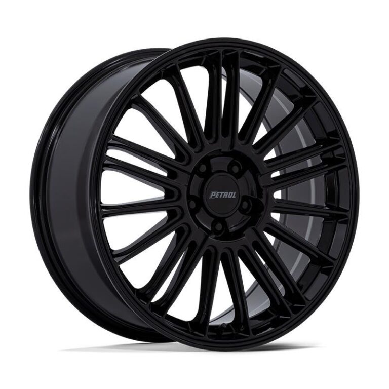 PE001 P1D GLOSS BLACK 8x18 5/115 ET40 CB72,6 60°