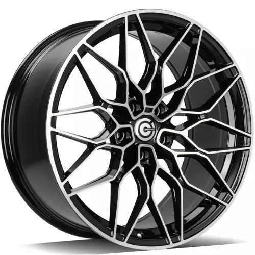 EMERALD Black Front Polished 8x18 5/120 ET30 CB72,6 60°