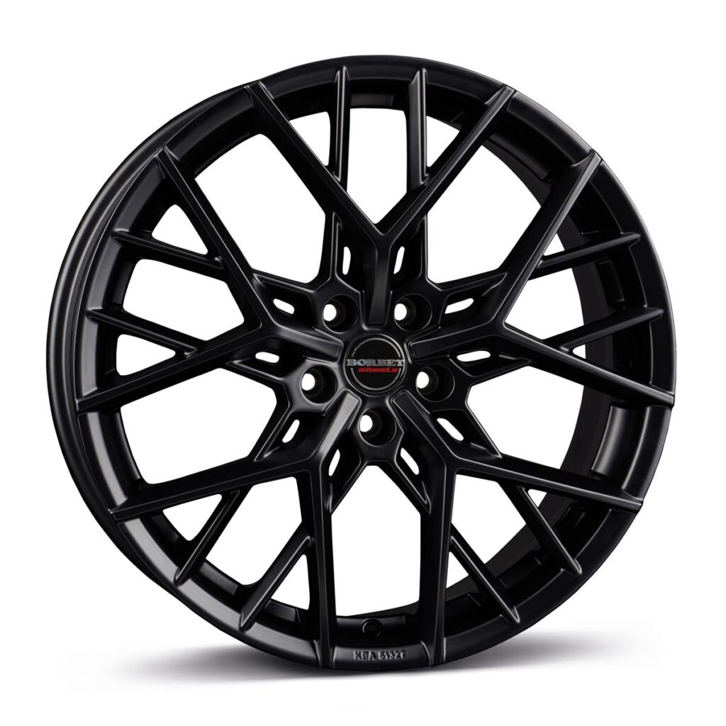 BORBET BY black matt 8x20 5/112 ET25 CB66,5 60°
