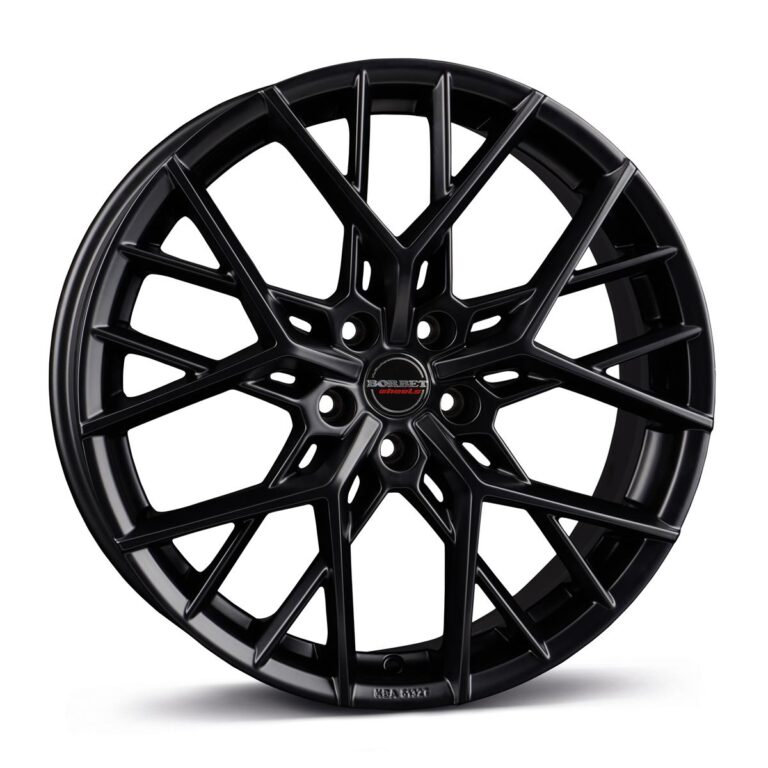 BORBET BY black matt 8x20 5/112 ET25 CB66,5 60°