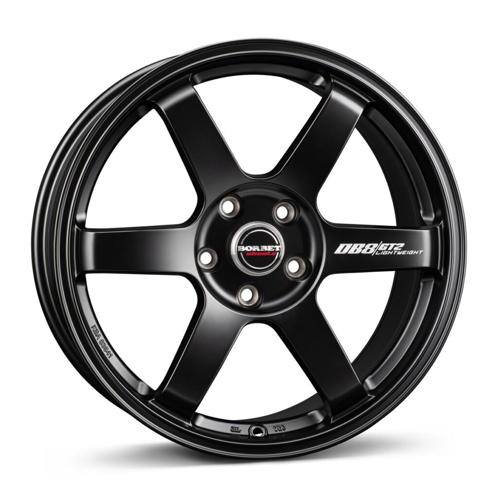 BORBET DB8GT2 black matt 8,5x18 5/100 ET35 CB64,1 60°
