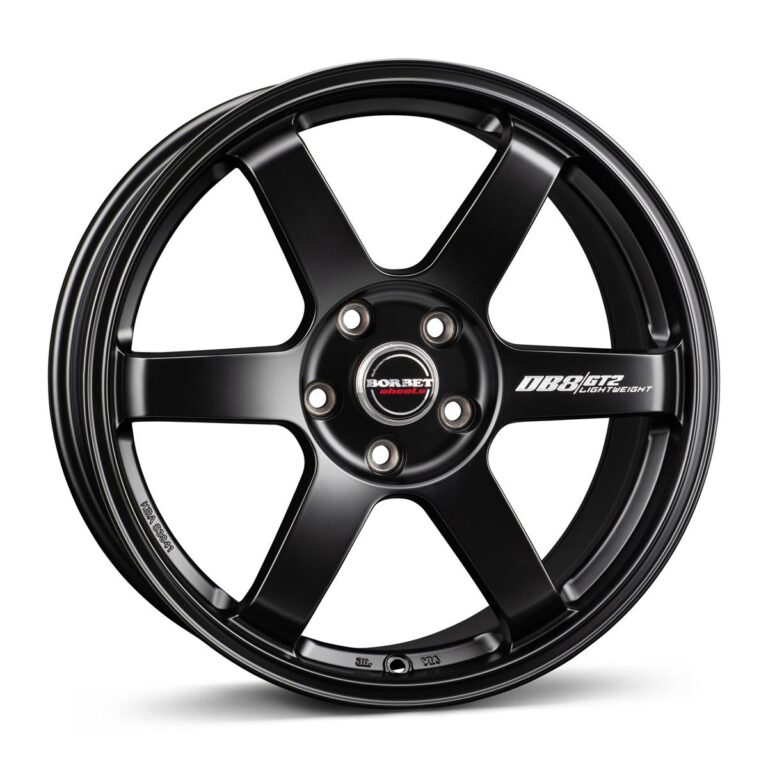 BORBET DB8GT2 black matt 8,5x18 5/100 ET35 CB64,1 60°