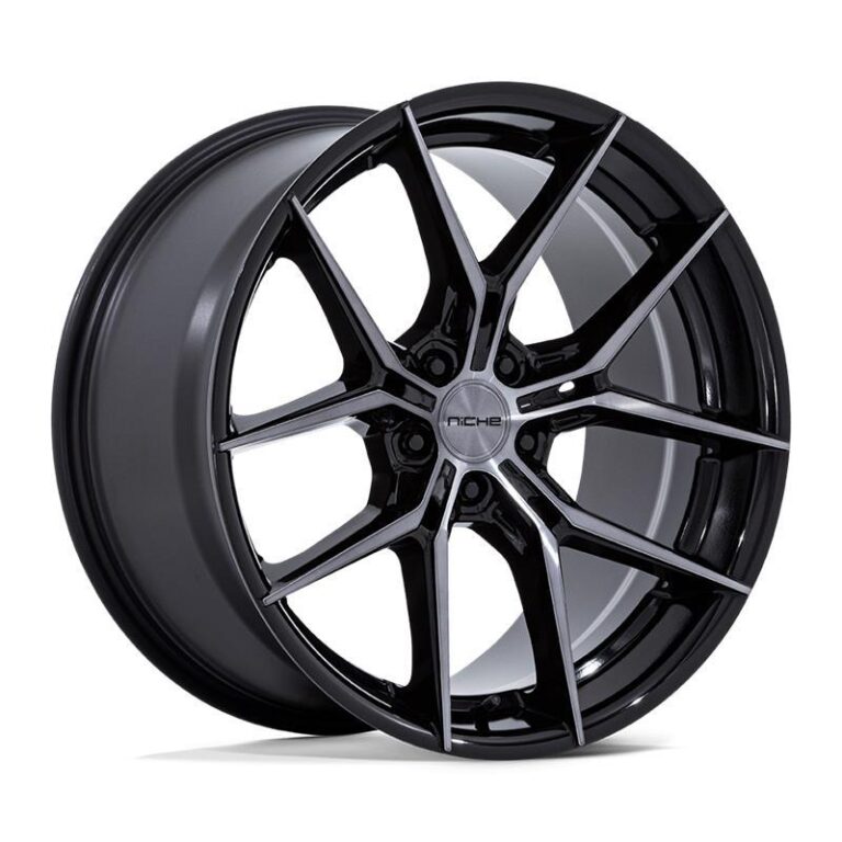 NC279 PRODIGY 5 GLOSS BLACK DARK TINTED CLEAR 8,5x18 5/112 ET42 CB66,6 60°