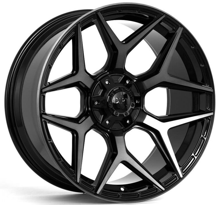 D44 Flatblack tinted face 10x22 6/135/139,7 ET-20 CB106,1 60°