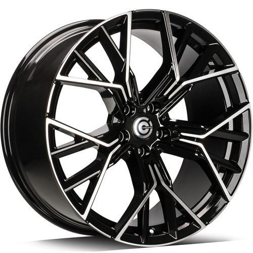 Fast Black Front Polished 9x19 5/112 ET35 CB66,6 60°