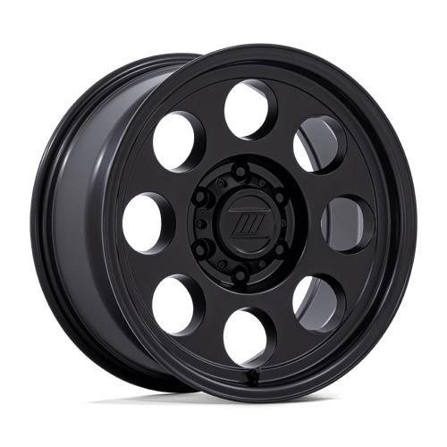 PA201 HERITAGE MATTE BLACK 8x17 5/127 ET0 CB71,5 60°