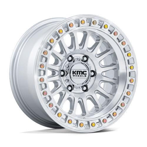 KM552 IMS GLOSS SILVER W/ MACHINED FACE 8,5x17 5/127 ET-10 CB71,5 60°