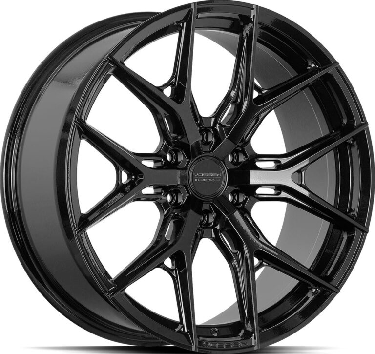 VOSSEN HF6.4 Gloss Black 9,5x22 6/135 ET20 CB87,1 60°