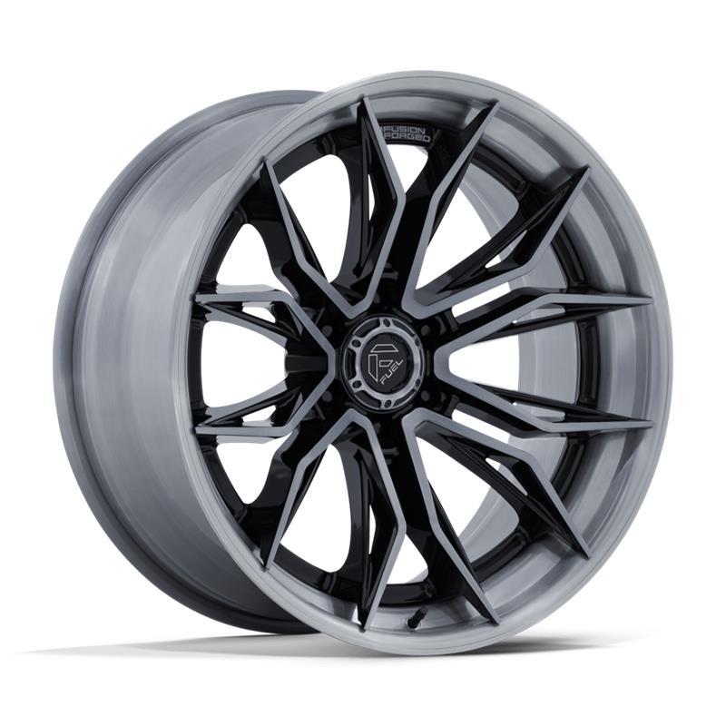 FC404 MUTINY GLOSS BLACK BRUSHED DARK TINT 10x20 8/165,1 ET-18 CB125,1 60°