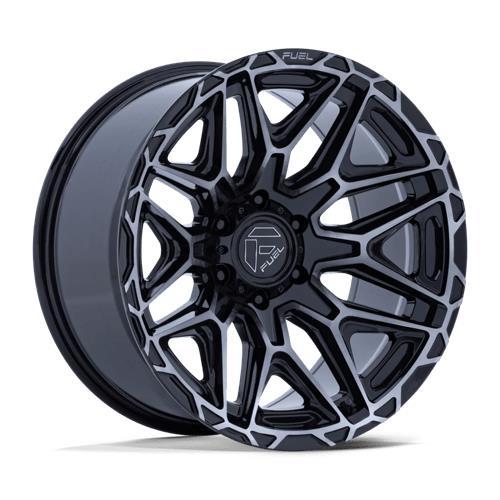 FC885 INJECTOR GLOSS BLACK MACHINED FACE W/ DARK T 10x20 5/127 ET-18 CB71,5 60°