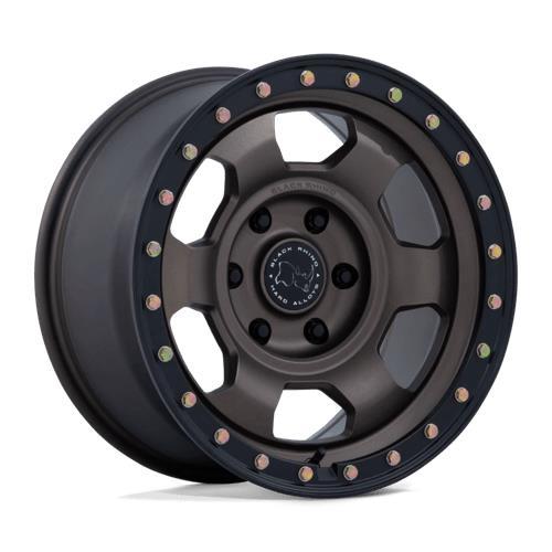 BR029 TROOPER BURNT BRONZE W/ MATTE BLACK LIP 8,5x17 5/127 ET-10 CB71,5 60°