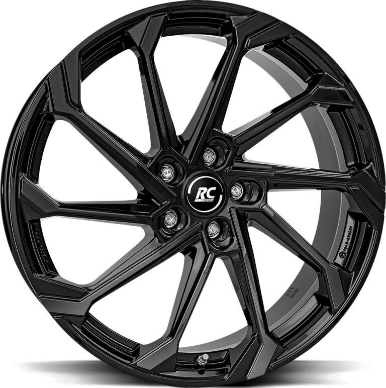 BROCK RC36 Shiny Black 8x20 5/112 ET39 CB66,6 60°