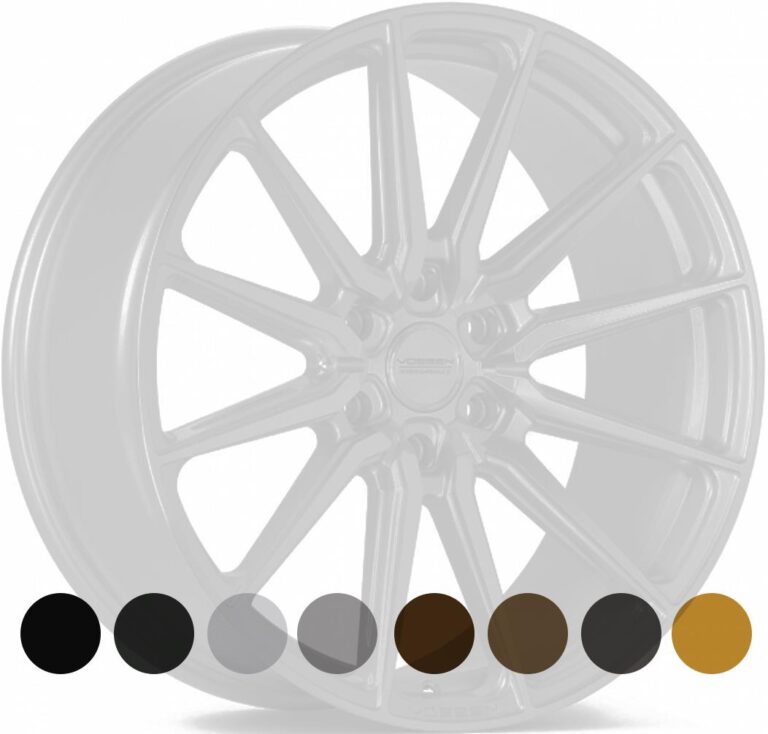 VOSSEN HF6.1 Gloss Black 9,5x22 6/135 ET20 CB87,1 60°