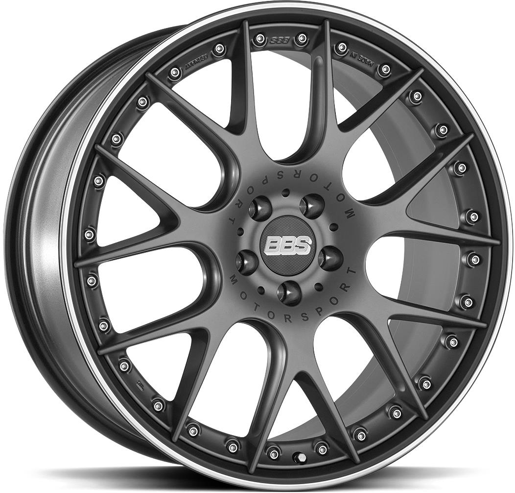 BBS CH-RII Satin Titan 11,5x22 5-112 ET38 CB82.0 (60°)
