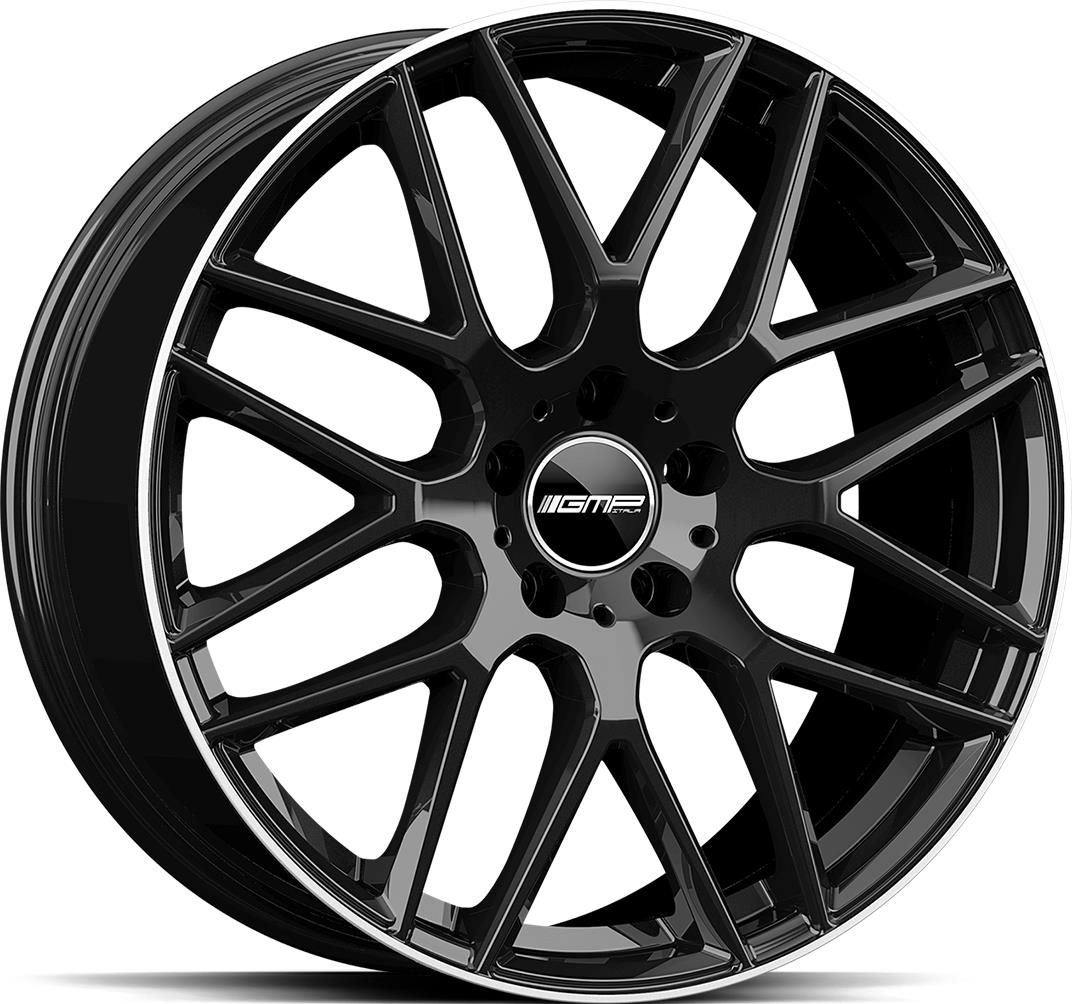 GMP Berghem Black Diam Lip 10x22 5/130 ET35 CB84,1 R14