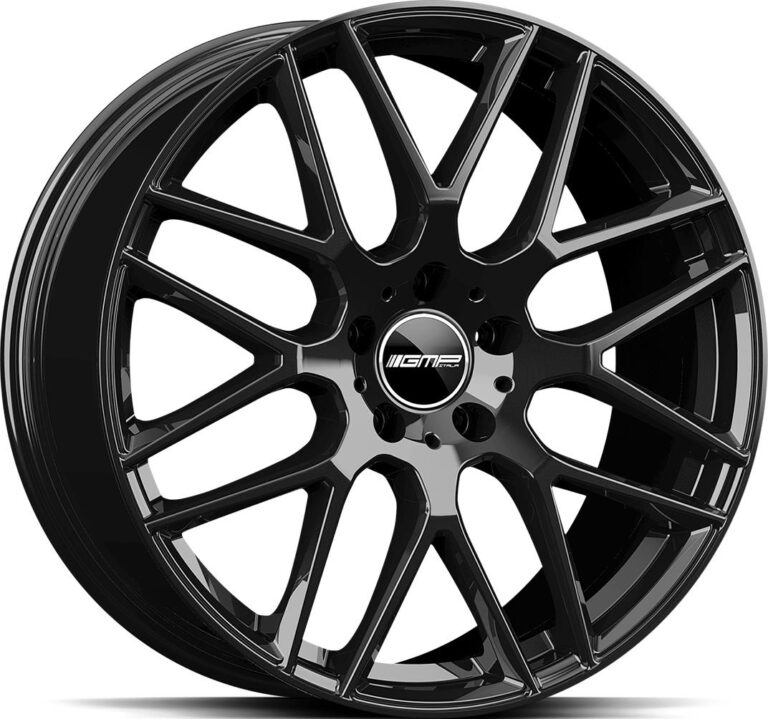 GMP Berghem Gloss Black 10x22 5/112 ET18 CB66,6 R14