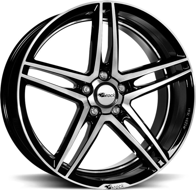 BROCK B33 Black Full Pol 8x18 5/120 ET30 CB72,6 60°