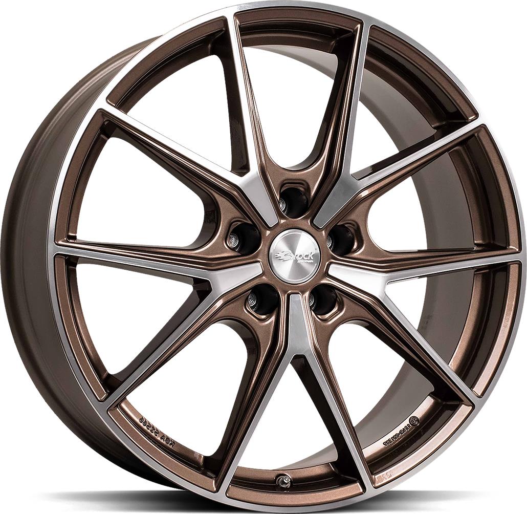 BROCK B40 Bronze Copper Full Pol 8x19 5/108 ET45 CB63,4 60°