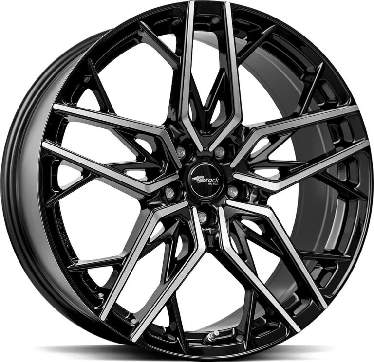 BROCK B44 Black Full Pol 8x18 5/120 ET34 CB72,6 60°