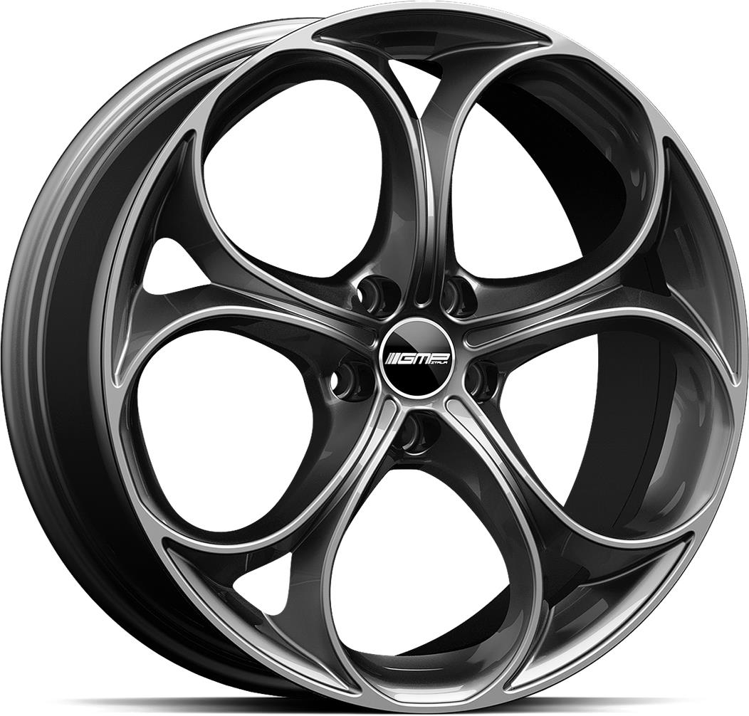 GMP Drake Gloss Anthracite Dark 8x19 5/110 ET33 CB65,1 60°