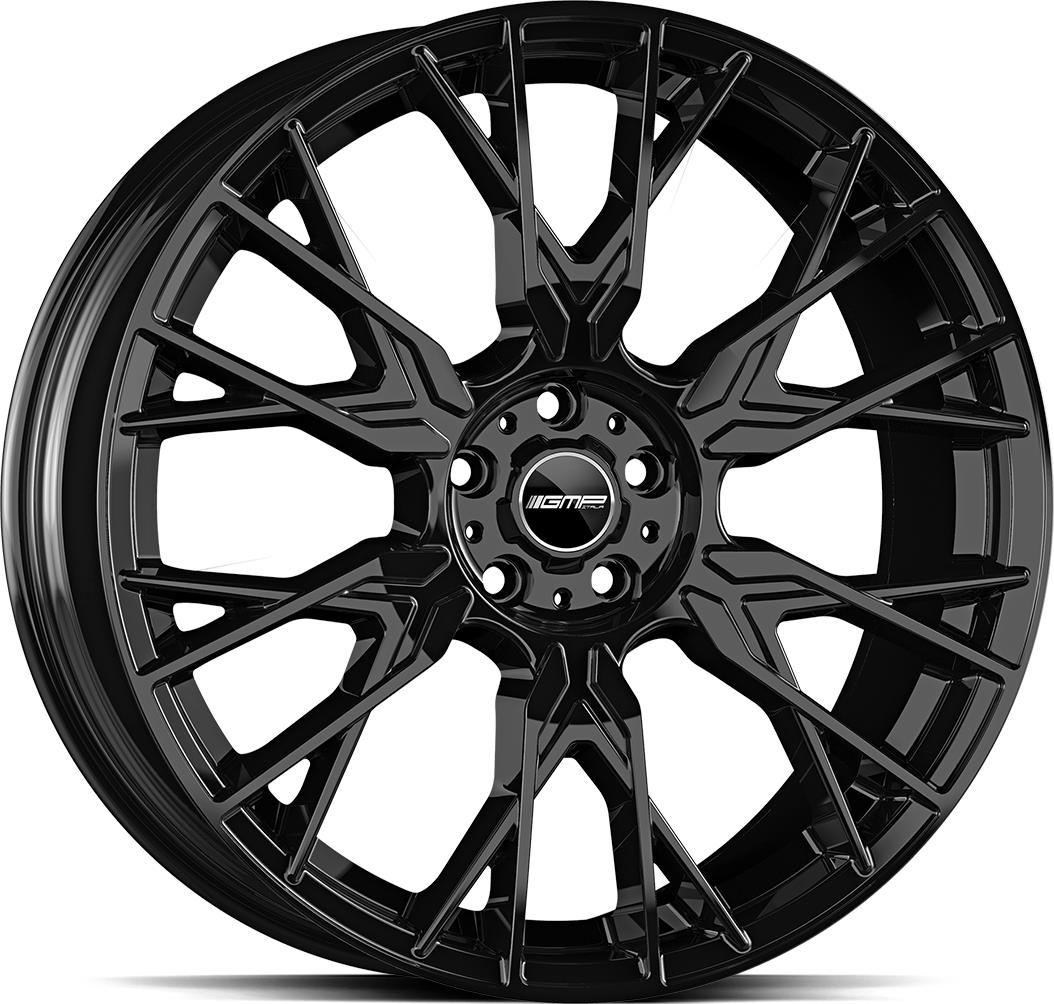 GMP Fender Gloss Black 8x19 5/112 ET43 CB66,6 60°